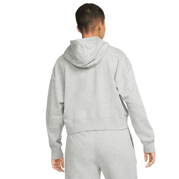 Nike Air Jordan Essentials Fleece Hoodie in Grey Women’s XL - Picture 2 of 11